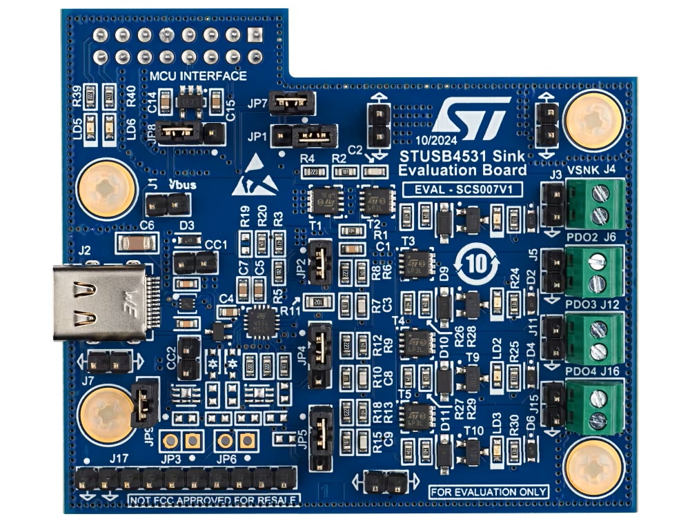 Diagramma - STMicroelectronics Scheda di valutazione EVAL-SCS007V1